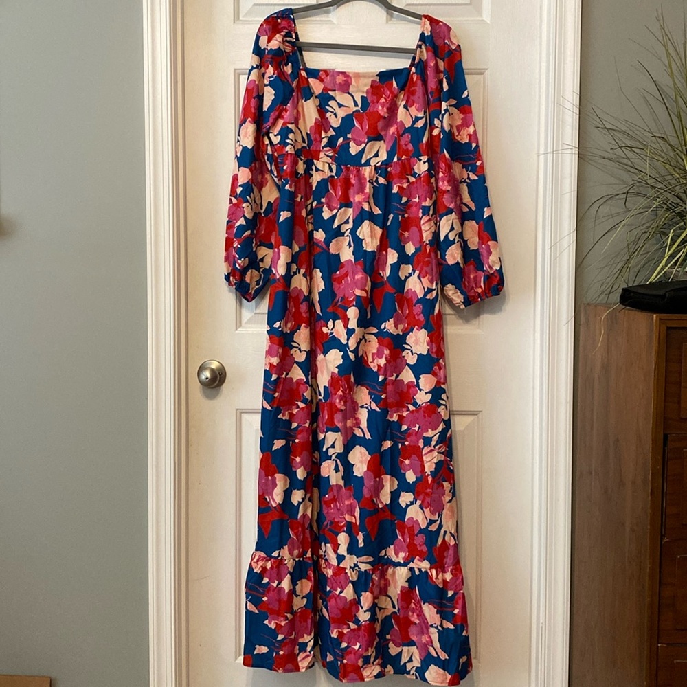 NWOT boho style empire waist dress size XL